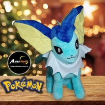 PELUCHE POKEMON GRANDE - VAPOREON (40CM APROX) (P0936)