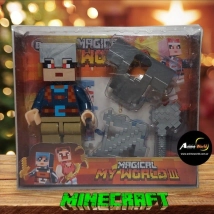 BLOQUE EN BLISTER MINECRAFT #3 (20-22) (12x11CM) (L0583)