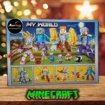 BLOQUE GENERICO MG833D MINECRAFT (34x24CM) (L0584)