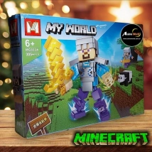 BLOQUE GENERICO MG833A MINECRAFT (34x24CM) (L0587)