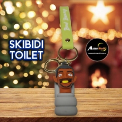 LLAVERO GOMA SKIBIDI TOILET #1 (N0505)