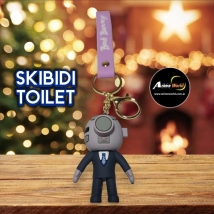 LLAVERO GOMA SKIBIDI TOILET #3 (N0507)