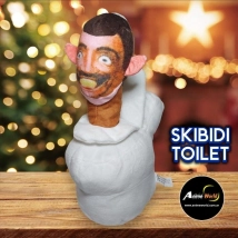 PELUCHE SKIBIDI TOILET #1 IMPORTADO (30CM APROX) (P0963)