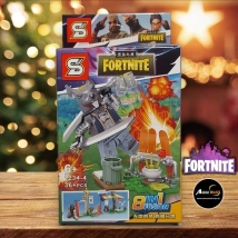 MINI BLOQUE SY1234-4 FORTNITE 8EN1 (8x11CM) (L0607)