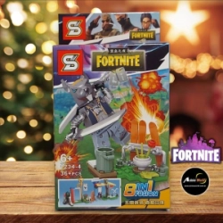 MINI BLOQUE SY1234-4 FORTNITE 8EN1 (8x11CM) (L0607)