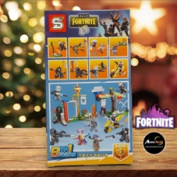 MINI BLOQUE SY1234-5 FORTNITE 8EN1 (8x11CM) (L0608)