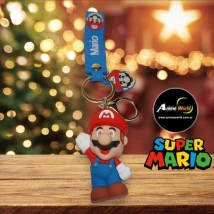 LLAVERO GOMA SUPER MARIO #16 MARIO (N0509)