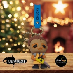 LLAVERO GOMA LEATHERFACE #1 (N0515)