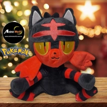 PELUCHE POKEMON - LITTEN #2 (22CM APROX) (P0975)