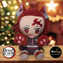 PELUCHE DEMON SLAYER SERIE GATO TANJIRO (21CM APROX) (P1010)