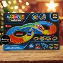 PISTA TRACK MAGICA VARIABLE TRACKS CAR 125PCS (CAJA 35x24CM) (A0459)