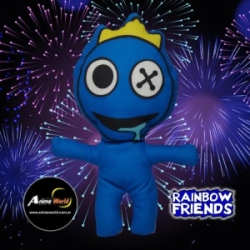 PELUCHE RAINBOW FRIENDS NACIONAL AZUL #1 (27CM APROX) (P1067)