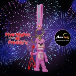 LLAVERO GOMA- FIVE NIGHTS AT FREDDYS #4 (N0526)