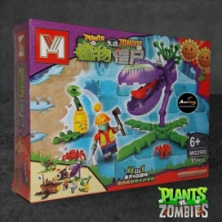 BLOQUE GENERICO - MG258D PLANTAS VS ZOMBIES 4EN1 (19x14CM) (L0639)