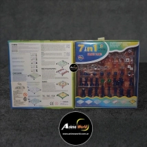 JUEGO DE MESA 7EN1 AJEDREZ MAGNETICO-LUDO-ETC 19.5X20.5X2.5CM SD18335 (A0477)