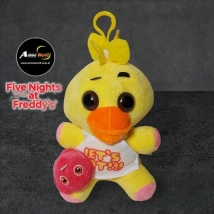 PELUCHE LLAVERO FIVE NIGHTS AT FREDDYS - CHICA (19CM APROX) (P1085)