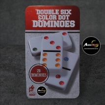 JUEGO DE MESA DOMINO (28 FICHAS) ESTUCHE LATA (A0478)