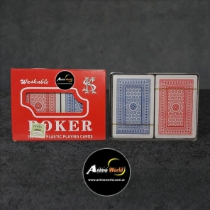 JUEGO DE CARTAS POKER 2 MAZOS EN CAJA PLASTICO 1569 (A0479)