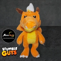PELUCHE STUMBLE GUYS DRAGON NARANJA #1 (28CM APROX) (P1090)