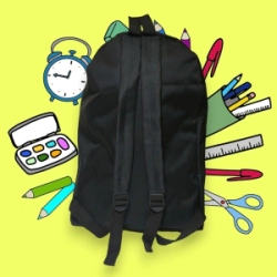 MOCHILA CORDURA NARUTO #1 (40x50x13CM APROX) (M0038)