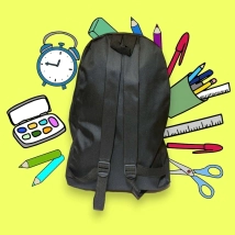 MOCHILA CORDURA NARUTO #3 (40x50x13CM APROX) (M0040)