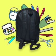 MOCHILA ECOCUERO NARUTO #4 (40x50x13CM APROX) (M0041)