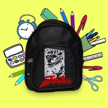 MOCHILA MINI JOJOS #1 ECOCUERO (18x22x13CM APROX) (M0050)