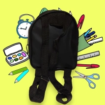 MOCHILA MINI JOJOS #1 ECOCUERO (18x22x13CM APROX) (M0050)