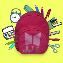 MOCHILA MINI BTS #1 ECOCUERO (18x22x13CM APROX) (M0052)