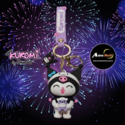 LLAVERO GOMA KITTY-KUROMI #75 (N0536)