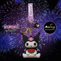 LLAVERO GOMA KITTY-KUROMI #76 (N0537)