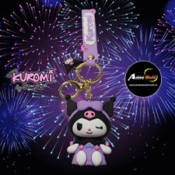 LLAVERO GOMA KITTY-KUROMI #78 (N0539)