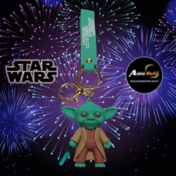 LLAVERO GOMA STAR WARS BABY YODA #4 (N0542)
