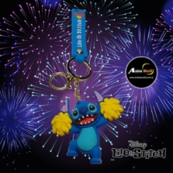 LLAVERO GOMA STITCH #25 (N0545)