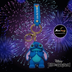LLAVERO GOMA STITCH #32 (N0552)