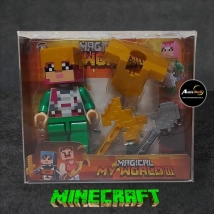 BLOQUE EN BLISTER MINECRAFT #5 (20-22) (12x11CM) (L0653)