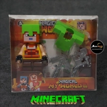 BLOQUE EN BLISTER MINECRAFT #6 (20-22) (12x11CM) (L0654)