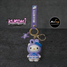 LLAVERO GOMA KITTY-KUROMI #81 (N0555)