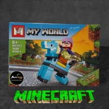 MINI BLOQUE MG332-3 MINECRAFT (L0662)