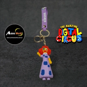 LLAVERO GOMA CIRCO DIGITAL #3 (N0559)
