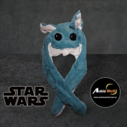 GORRO PELUCHE LEVANTA OREJAS BABY YODA (60CM APROX) (P1134)