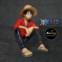 ONE PIECE LUFFY SENTADO #1 (12CM APROX) (F0838)