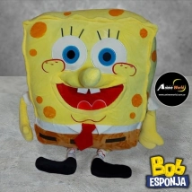 PELUCHE BOB SPONJA EXTRA GRANDE - BOB SPONJA (58CM APROX) (P1135)
