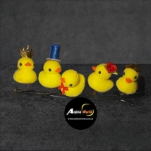 PATITO PATO TIKTOK KAWAII BROCHE HEBILLA PELO #2 (A0498)