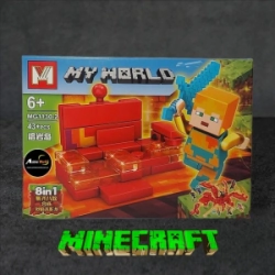 MINI BLOQUE MG1130-2 MINECRAFT 8EN1 (L0705)
