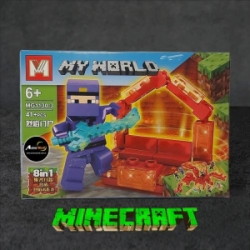 MINI BLOQUE MG1130-3 MINECRAFT 8EN1 (L0706)