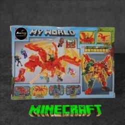 MINI BLOQUE MG1130-3 MINECRAFT 8EN1 (L0706)