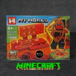 MINI BLOQUE MG1130-4 MINECRAFT 8EN1 (L0707)