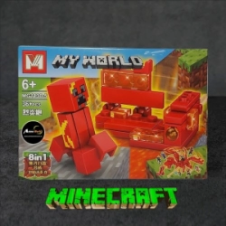 MINI BLOQUE MG1130-5 MINECRAFT 8EN1 (L0708)