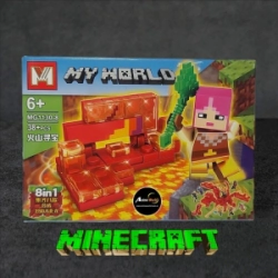 MINI BLOQUE MG1130-8 MINECRAFT 8EN1 (L0711)